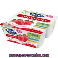 Yogurines De Fresa Hero Baby Pack 4x100 G.