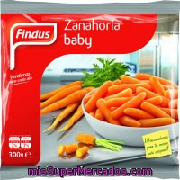Zanahoria Baby Findus, Bolsa 300 G