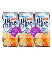 Zumo Con Leche Sin Azúcar Tropical Bifrutas Pack 3x33 Cl.