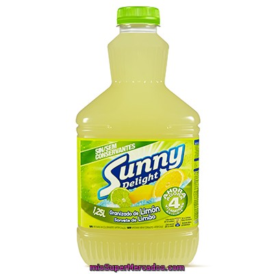 Zumo Granizado De Limón Sunny Delight 1,25 L.