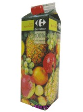 Zumo Multifruta Refrigerado Carrefour 1 L.