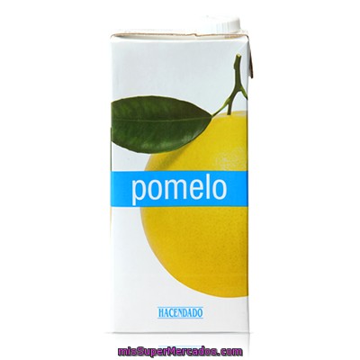 Zumo Pomelo, Hacendado, Brick 1 L